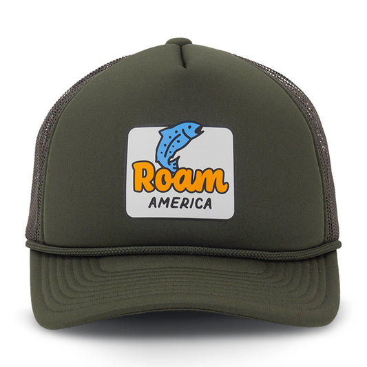 Roam Fishing Trucker Hat